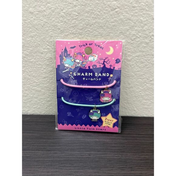 Sanrio Little Twin Stars Charm Band Bracelet - Picture 1 of 2